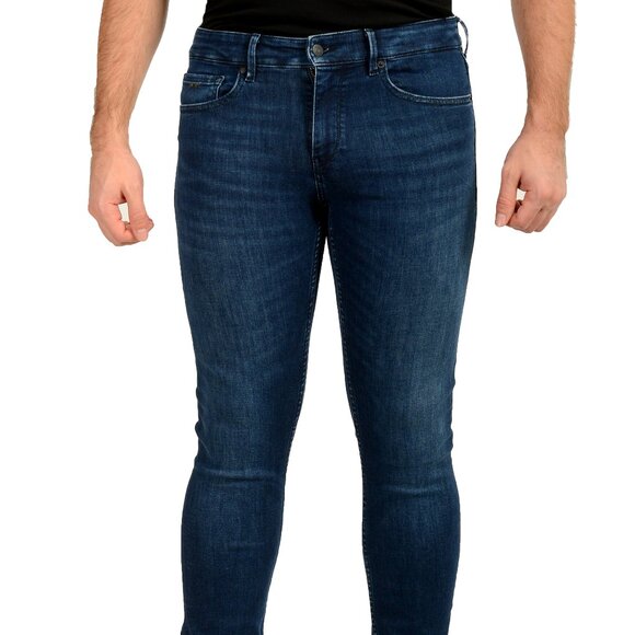 Hugo Boss Men's "Charleston4" Extra Slim Fit Stretch Jeans US 30/34 IT 30/34 - Picture 1 of 6